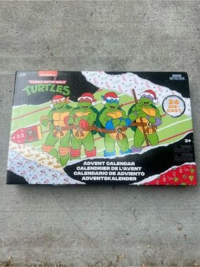 Teenage Mutant Ninja Turtles Kids Advent Calendar metal figs!